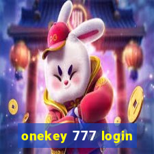 onekey 777 login